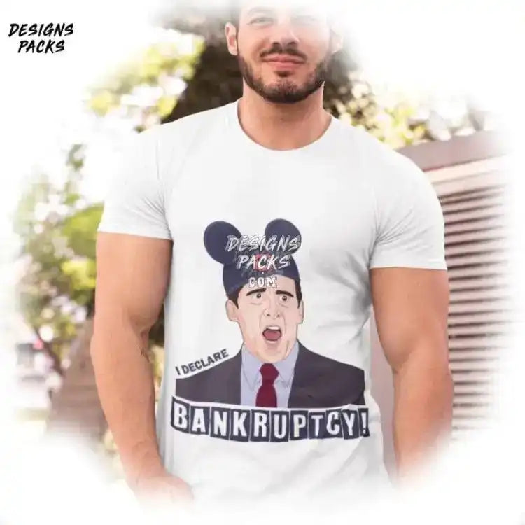 Cartoon Mickey Michael Scott The Office I Declare Bankruptcy World Png Design