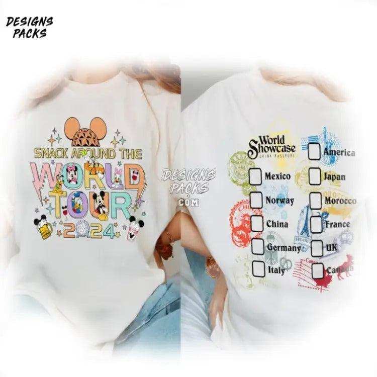 Cartoon World Snacks Land Snacking Around The World Png Design