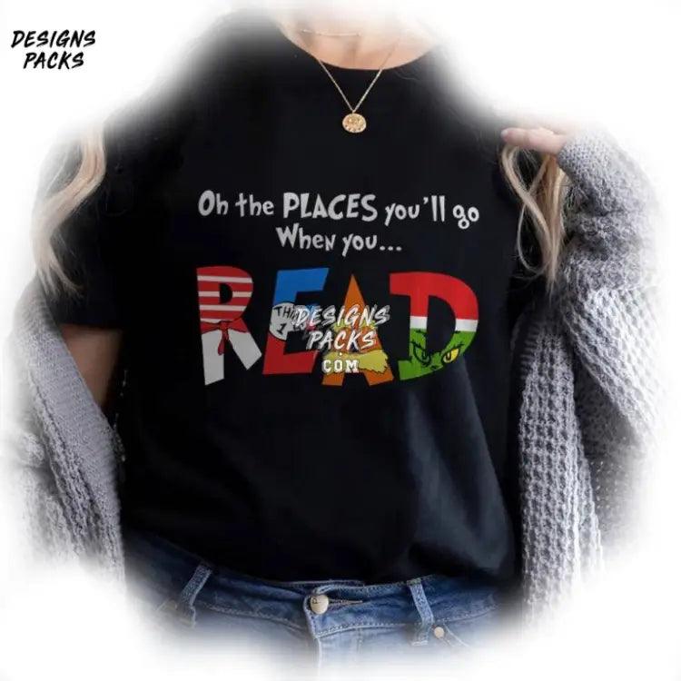 Cat In The Hat Read Across America Oh Places You’ll Go When You Png Design