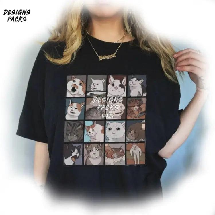 Cats Cat Lovers Meme Png Design