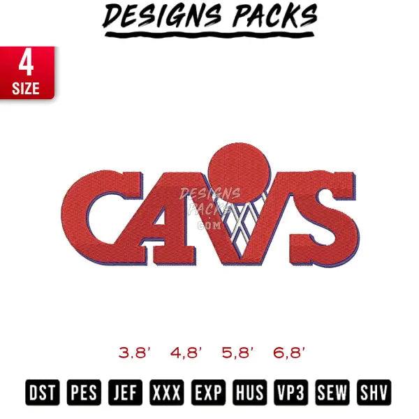 Cavs Embroidery Design 