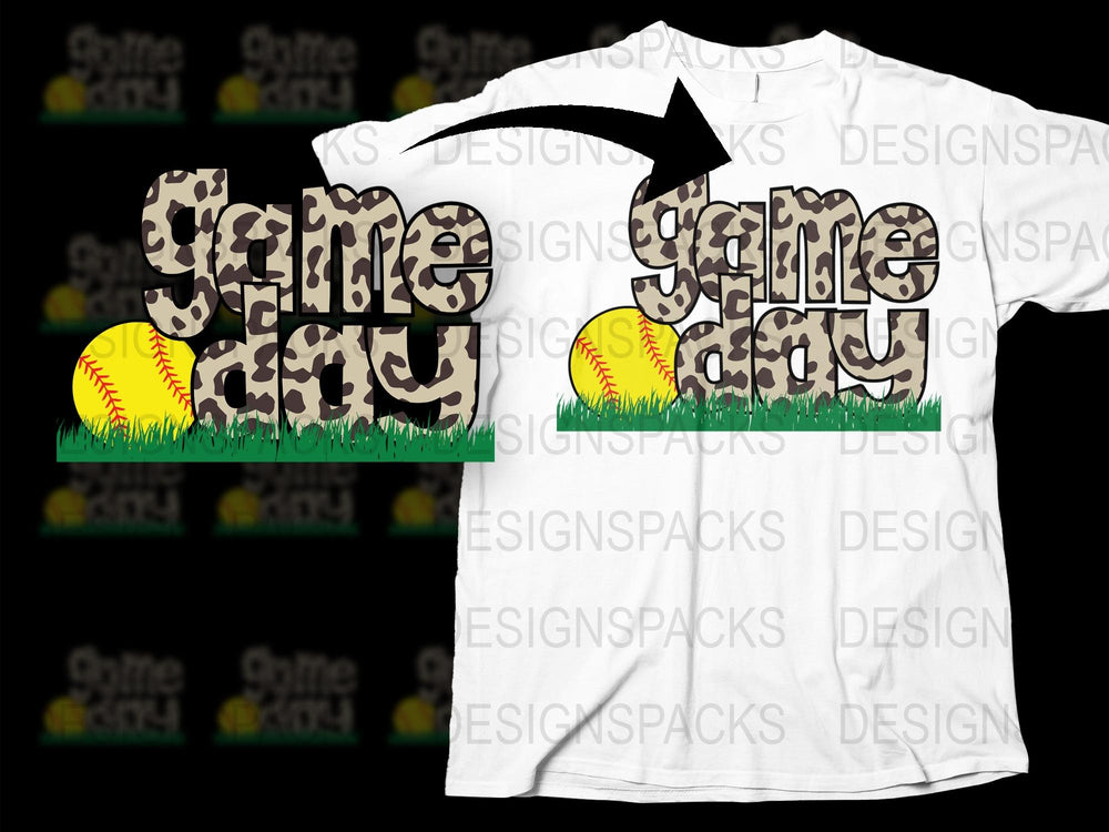 Game Day T-Shirt, Softball Lover Tee, Graphic Sports Shirt, Casual Athletic Apparel, Unisex Fashion Top