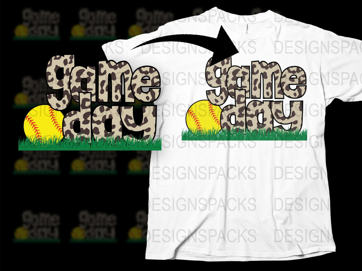 Game Day T-Shirt, Softball Lover Tee, Graphic Sports Shirt, Casual Athletic Apparel, Unisex Fashion Top