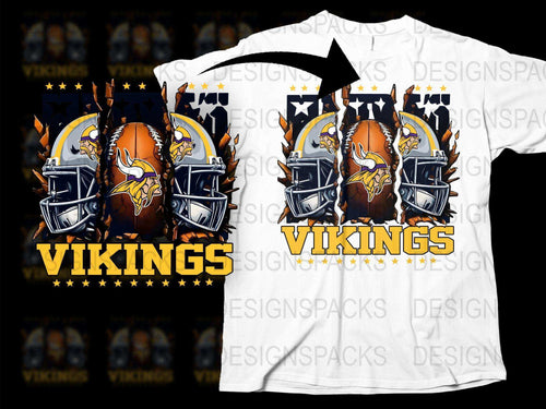 Viking Warrior Graphic T-Shirt, Bold Viking Helmet Design, Men's White Tee, Sporty Casual Wear