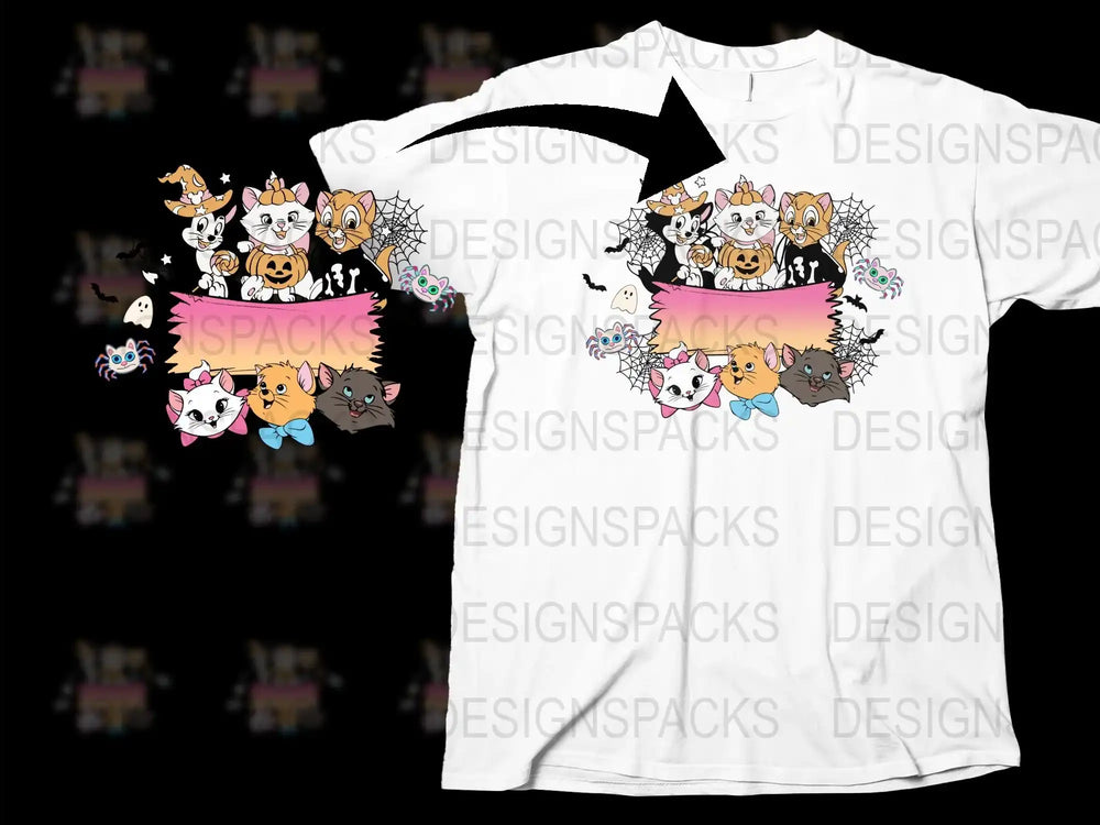 Cute Cartoon Animals T-Shirt, Colorful Kids and Adults Casual Wear, Fun Graphic Tee