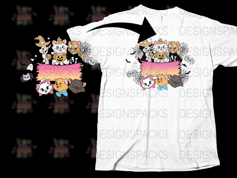 Cute Cartoon Animals T-Shirt, Colorful Kids and Adults Casual Wear, Fun Graphic Tee
