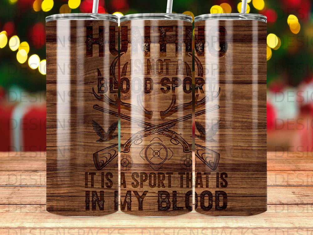 Hunting is a sport that is in my blood, with guns and antlers.