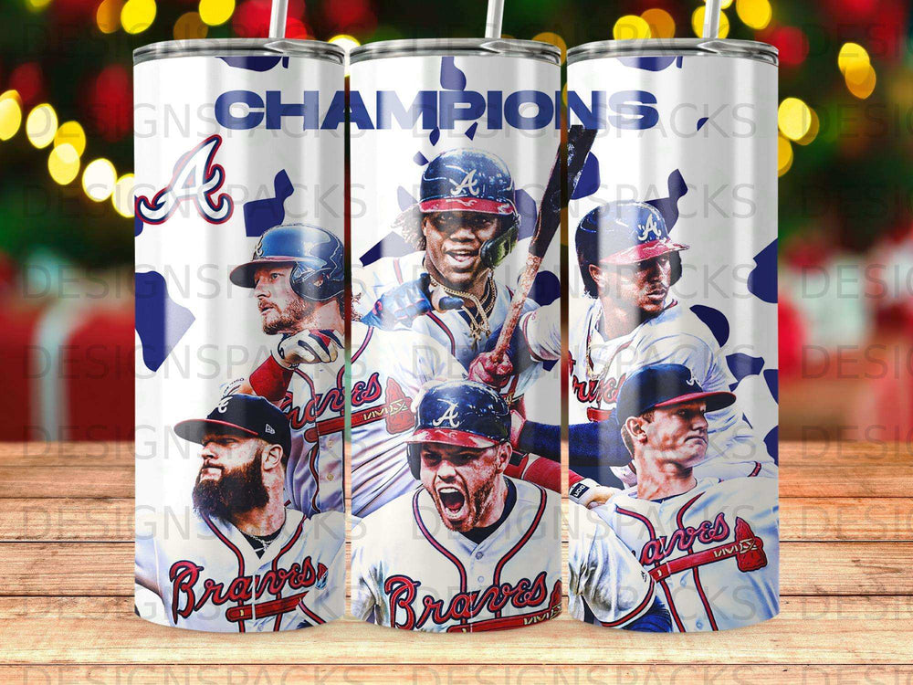 Braves Champions Baseball Player Design product type