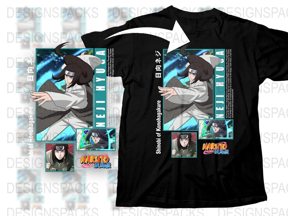 Anime Character T-Shirt, Naruto Inspired Graphic Tee, Unisex Manga Fan Clothing, Shinobi Konoha Design Shirt