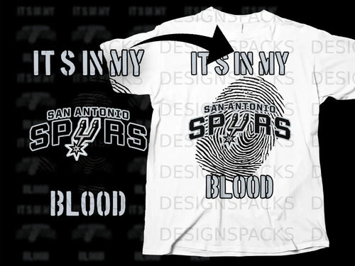 San Antonio Spurs It's In My Blood T-Shirt