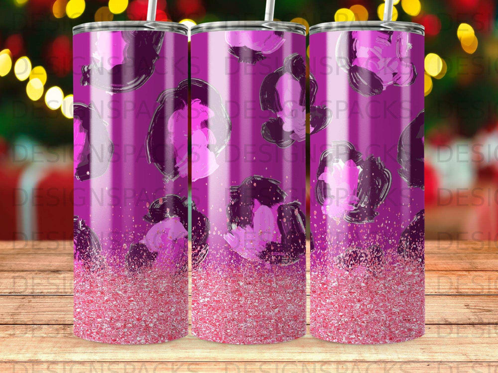 Purple Pink Abstract Glitter Brushstroke Modern product type