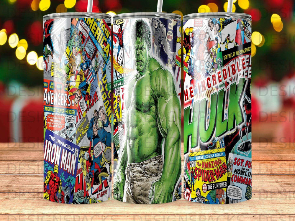 Marvel Vintage Comic Book Superheroes Tumbler product type