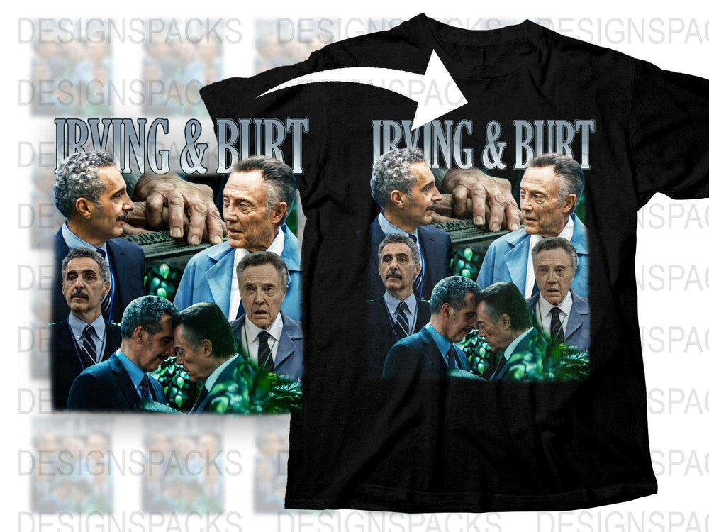 Vintage Movie Scene Graphic T-Shirt, Classic Film Character Tee, Retro Style Shirt for Movie Fans