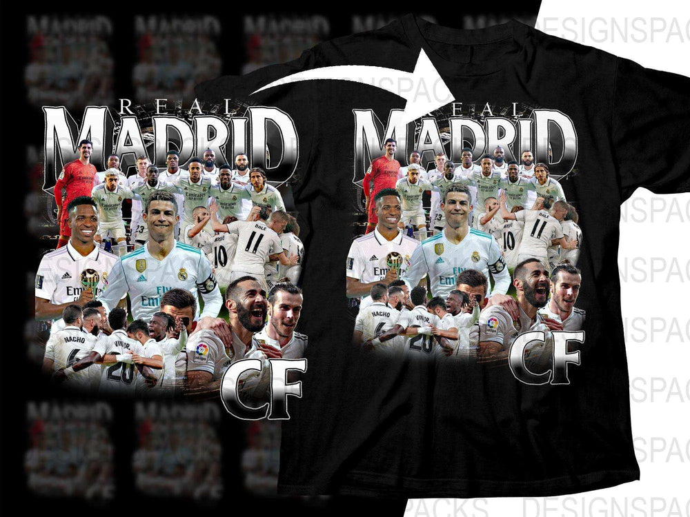 Celebrate Madrid Soccer Club Triumphs with This Soccer Png Digital Download
