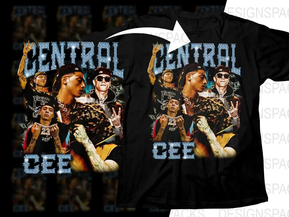 Central Cee Unique Music Bootleg Fan Art Png Digital Download