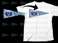 Load image into Gallery viewer, New York Knicks NBA Eastern Division Pennant T-Shirt
