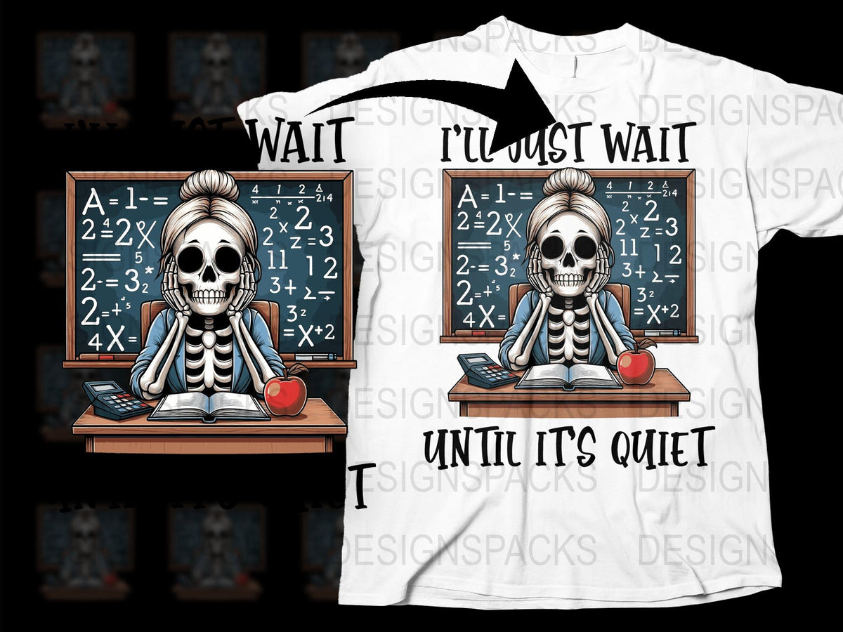 Funny Teacher Skeleton T-Shirt, Math Humor Graphic Tee, Educational Halloween Shirt, Adult Casual Wear, Unique Gift Idea