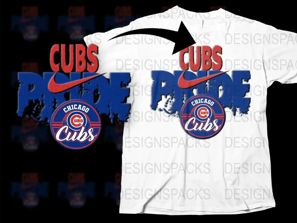 Chicago Cubs Pride Logo Graphic Png Digital Download