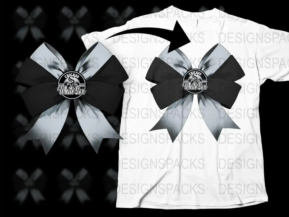 Chicago White Sox Stylish Graphic Design Png Digital Download