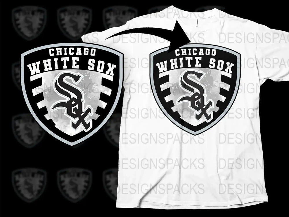 Chicago White Sox Stylish Sports Fan Apparel Png Digital Download