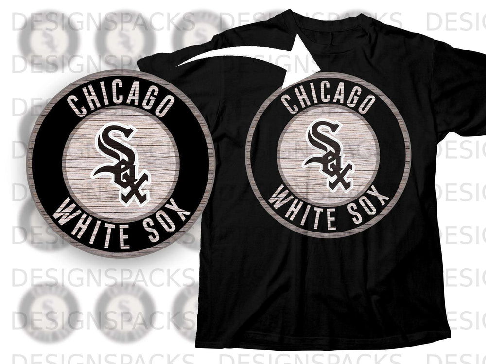 Chicago White Sox Logo Circle Design T-shirt
