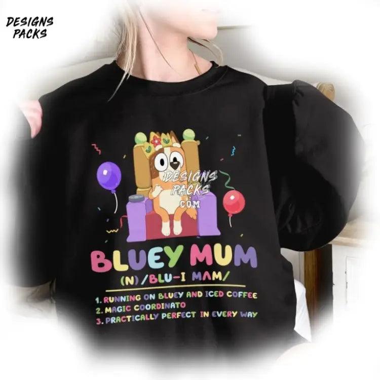 Chilli Heeler Bluey Mom Mum Png Design