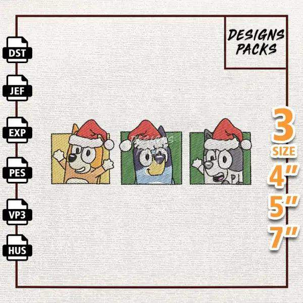 Christmas Cartoon Movie Embroidery Design