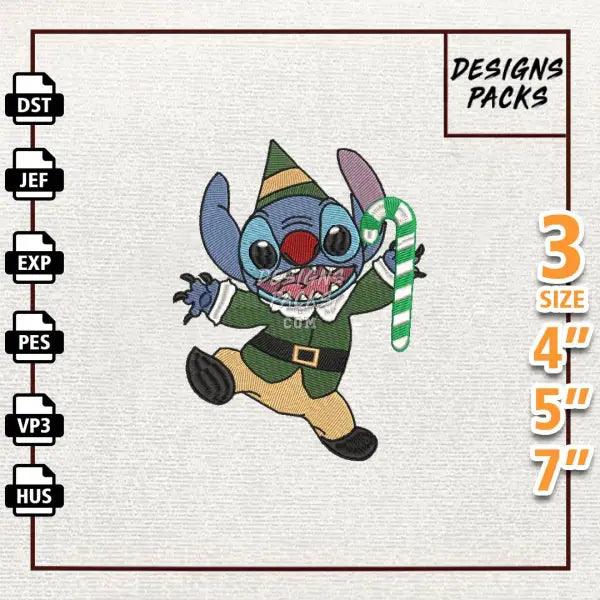 Christmas Character Embroidery Design