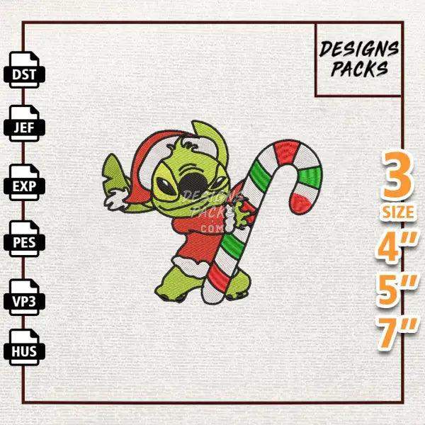 Christmas Character Embroidery Design