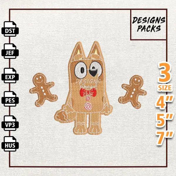 Christmas Movie Cartoon Embroidery Design
