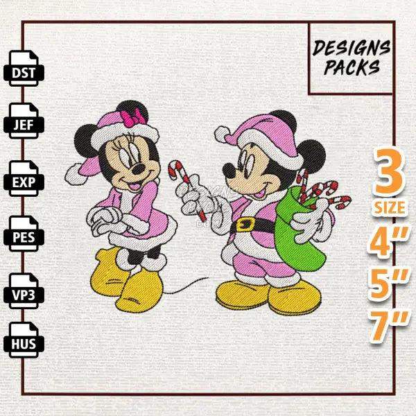 Christmas Movie Cartoon Embroidery Design