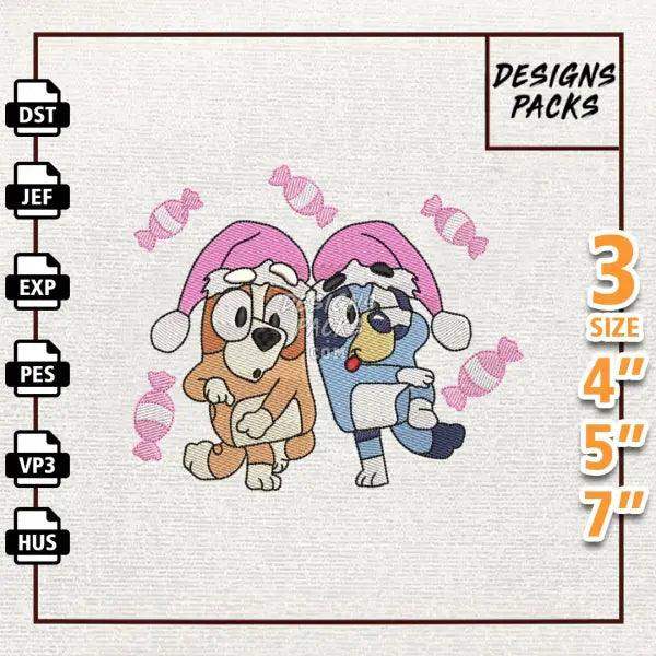 Christmas Movie Cartoon Embroidery Design