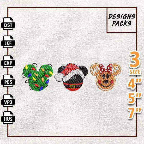 Christmas Movie Embroidery Design