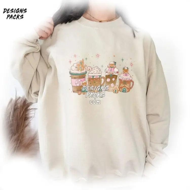 Christmas Sublimation Gingerbread Cookie Png Design