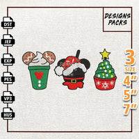 Christmas Sweets Embroidery Design