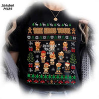 Christmas Taylor’s Version Tree Farm Gingerbread Era Tour Ugly Png Design