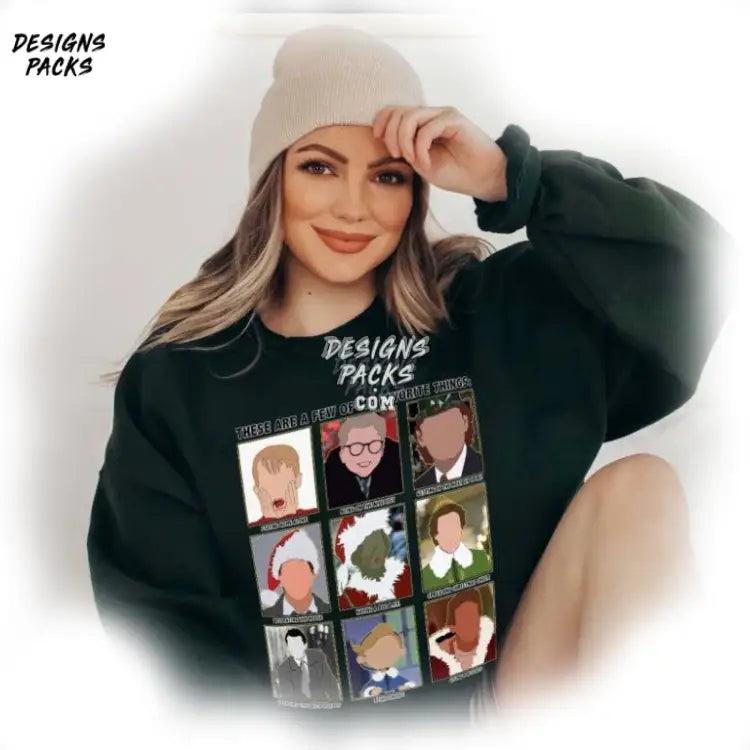 Christmas These Are A Few Of My Favorite Things Png Design