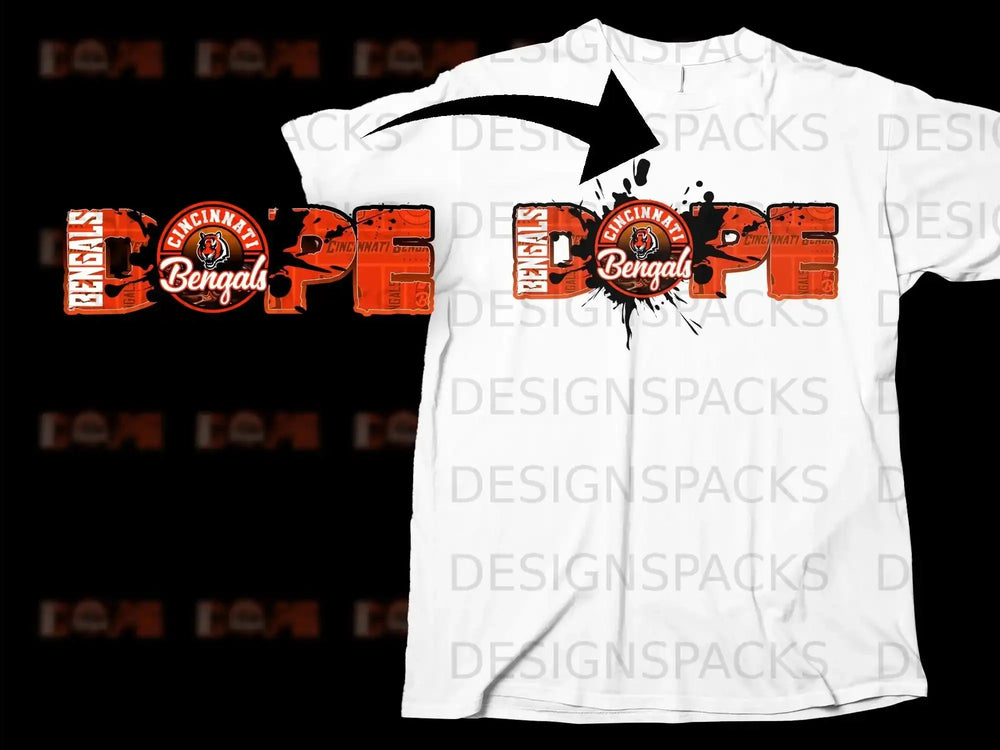 Cincinnati Bengals Dope Graphic T-Shirt Product