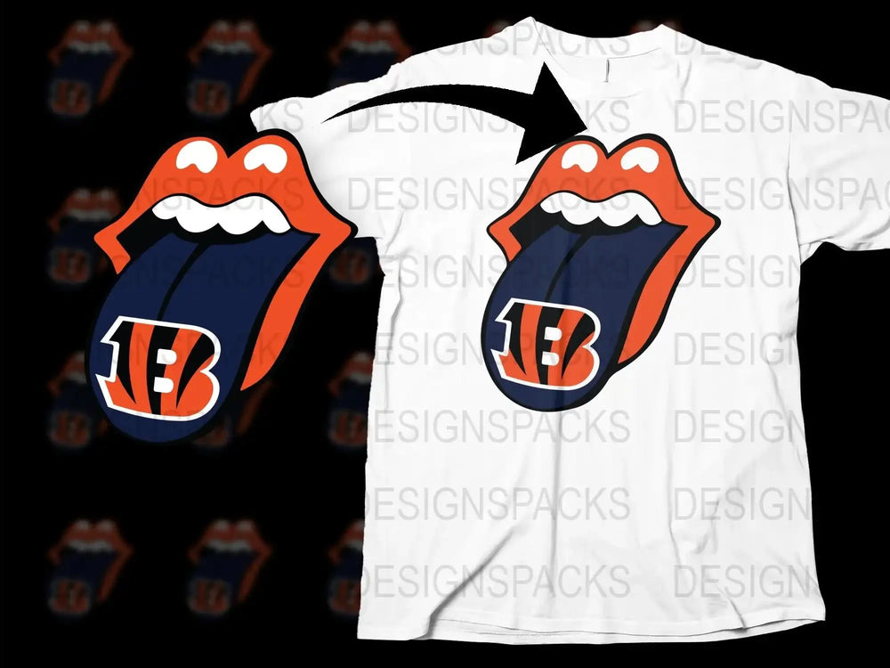 Rolling Tongue Logo T-Shirt, Vintage Band Inspired Graphic Tee, Unisex Rock Music Shirt