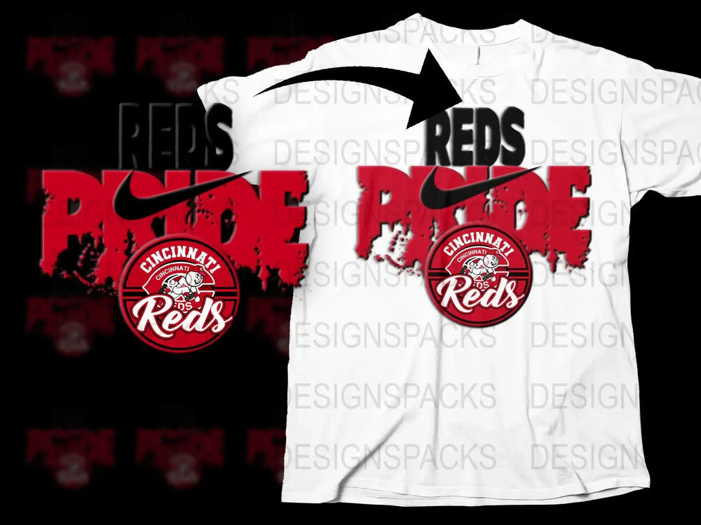 Cincinnati Reds Pride Png Digital Download