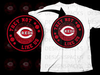 Load image into Gallery viewer, They Not Like Us Reds Sports Fan T-shirt
