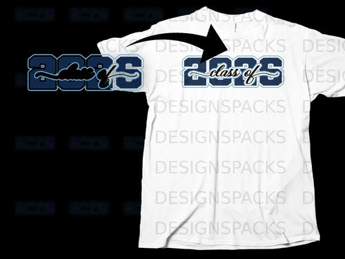 White t-shirt with 