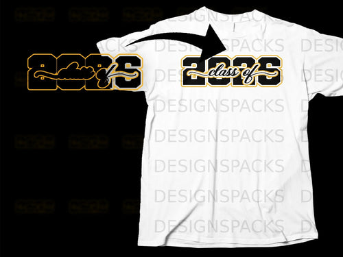 White t-shirt with 