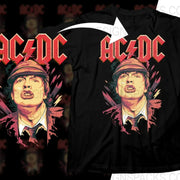 Classic AC/DC Rock Band Rock Png Halftone Digital Download
