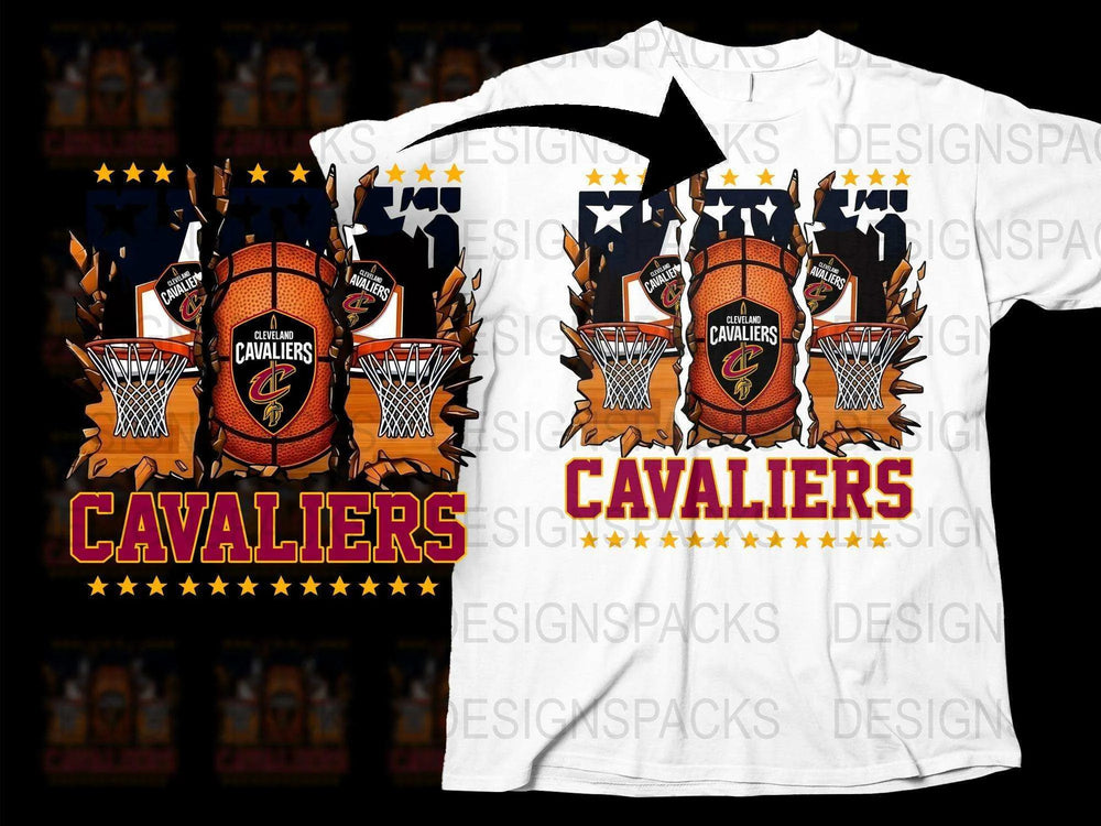 Cleveland Basketball Team Graphic T-Shirt, Unisex Cavaliers Sports Tee, Fan Apparel