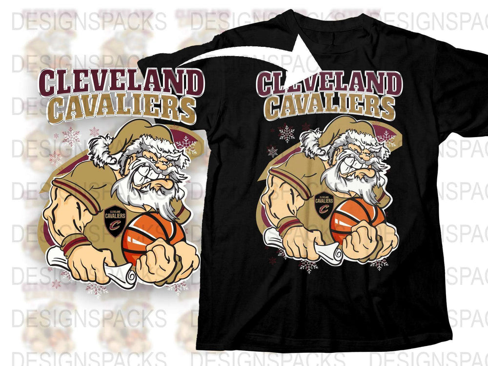 Cleveland Cavaliers Bulldog Mascot T-Shirt, Vintage Sports Basketball Fan Apparel