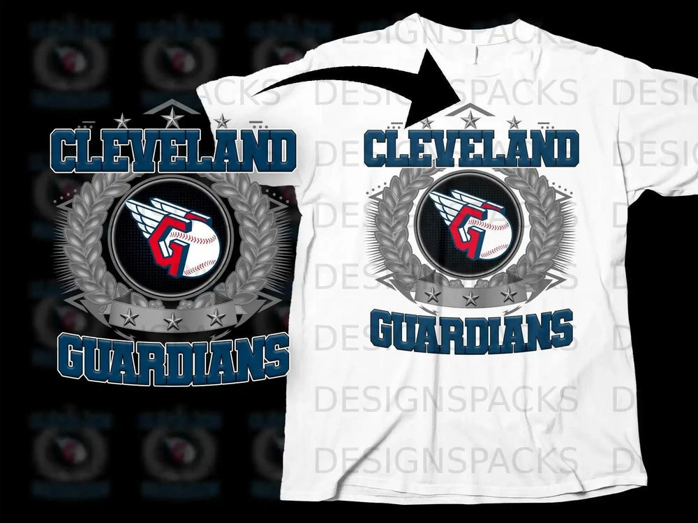 Cleveland Guardians Baseball Logo T-shirt