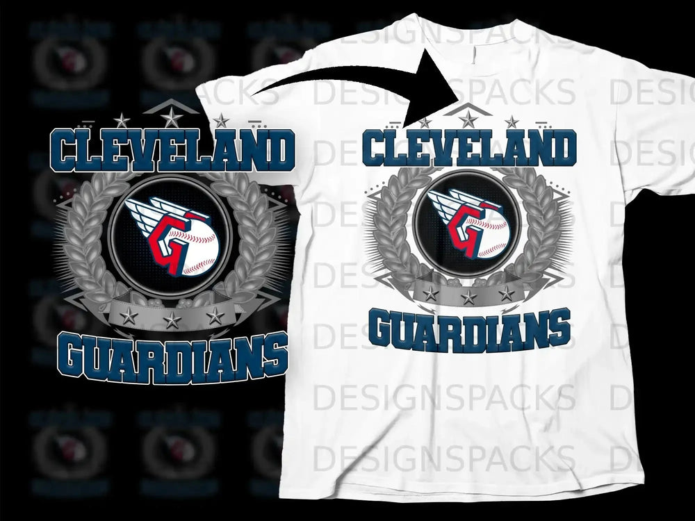 Cleveland Guardians Baseball Logo T-shirt