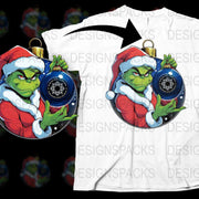 Club de Foot Montréal Grinch Holiday Themed Png Digital Download