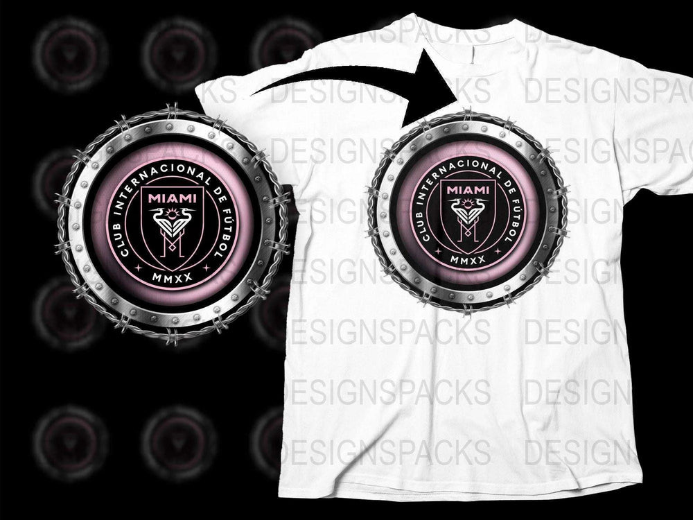 Club Internacional de Fútbol Miami MMXX Png Digital Download